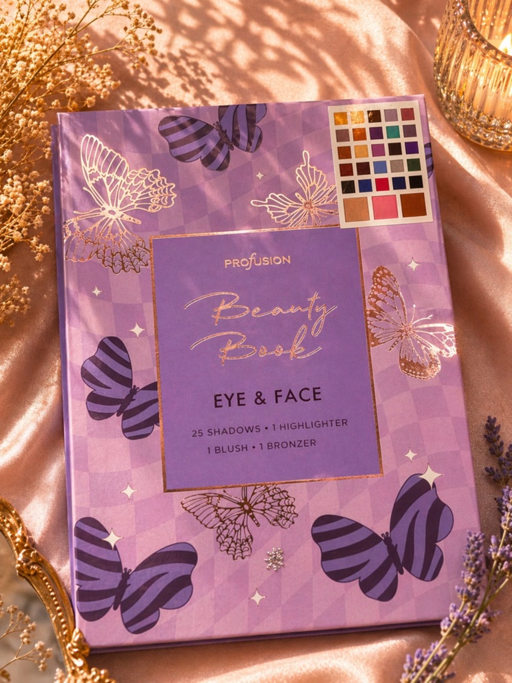 Profusion Cosmetics Beauty Book Eye & Face Palette